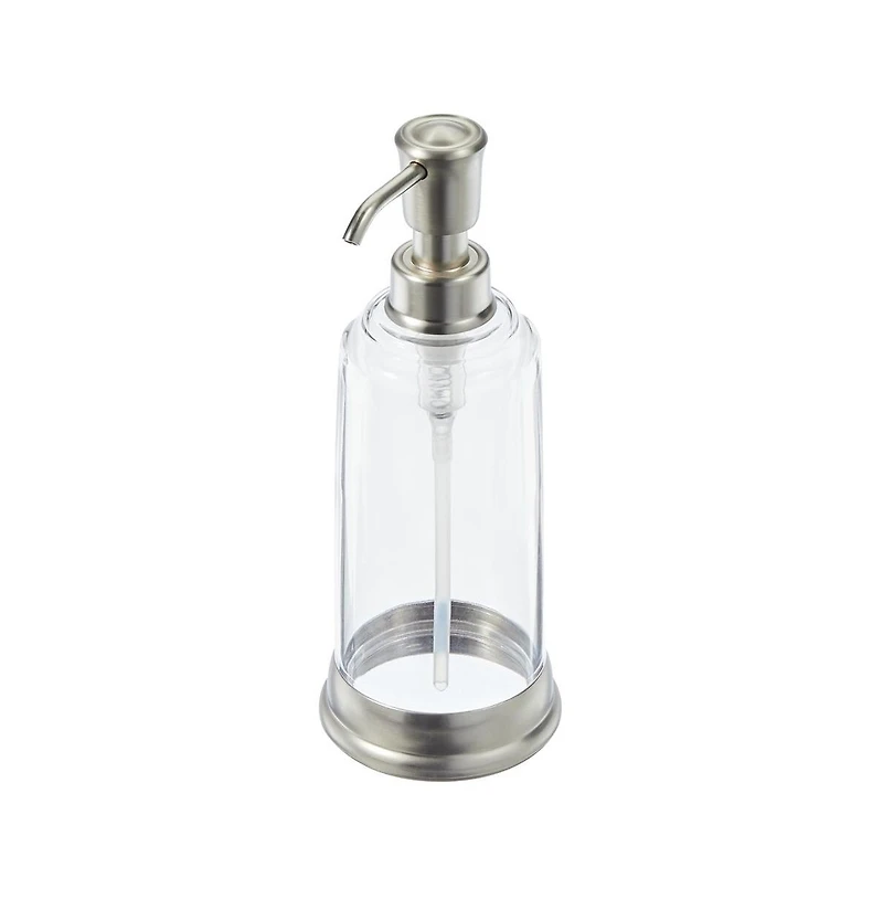 iDesign Liquid Soap Dispenser - Clear/Brushed