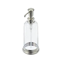 iDesign Liquid Soap Dispenser - Clear/Brushed