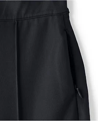 Lands' End Women's Starfish High Rise Pintuck Capri Pants