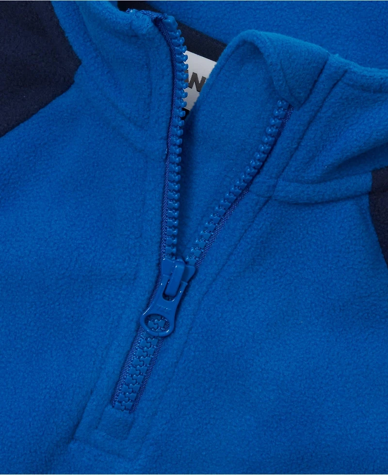 Lands' End Girls Every Day Fleece Quarter Zip
