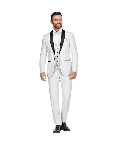 Braveman Men's Slim Fit Premium 3 pieces Tuxedo Set