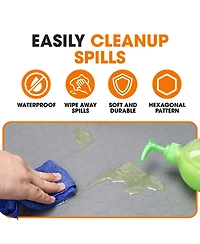 Cheer Collection Sillicone Under Sink Mat 19" x 25"
