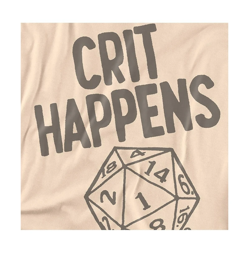 Men's Dungeons And Dragons Crit Happens T-Shirt