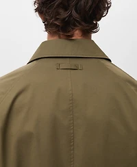 Mango Men's Classic Water-Repellent Trench Coat