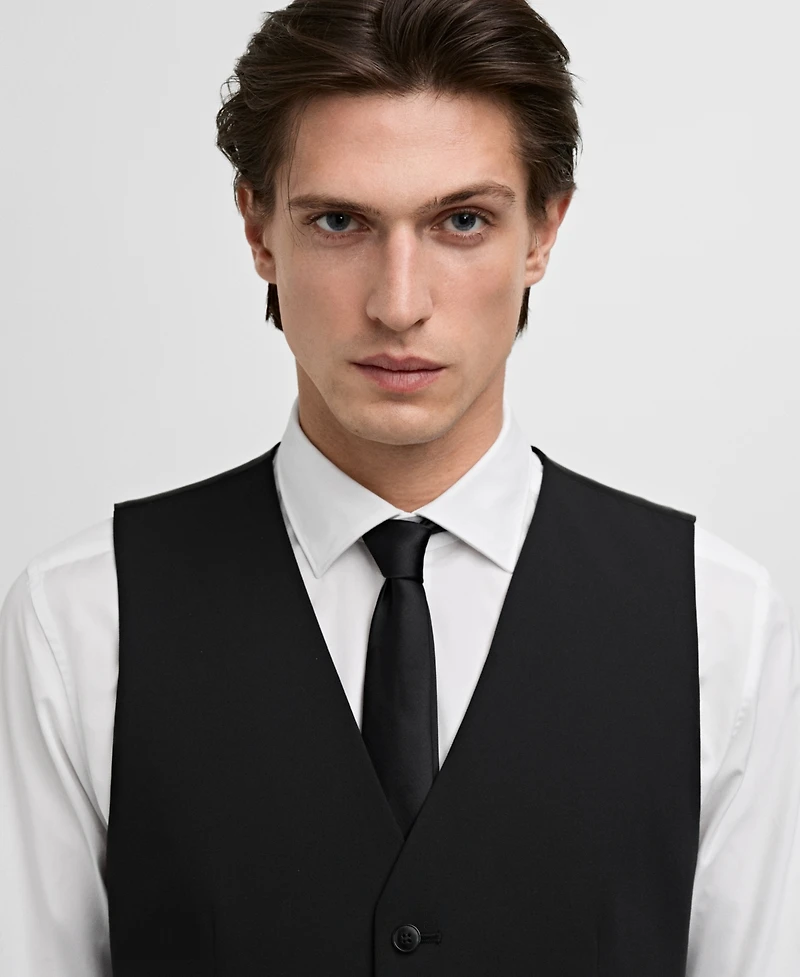 Mango Men's Paris Super Slim-Fit Suit Vest
