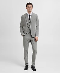 Mango Men's Paris Super Slim-Fit Suit Vest