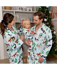 Sant and Abel Men's Skydog Wild & Free Long Pj Set