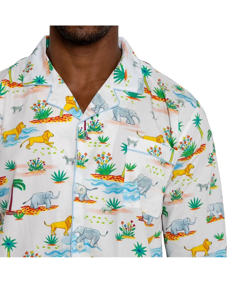 Sant and Abel Men's Trunks Up Long Pj Set
