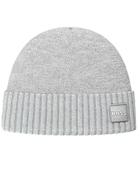 Hugo Boss Men's Akaio Turn-Up Beanie Hat