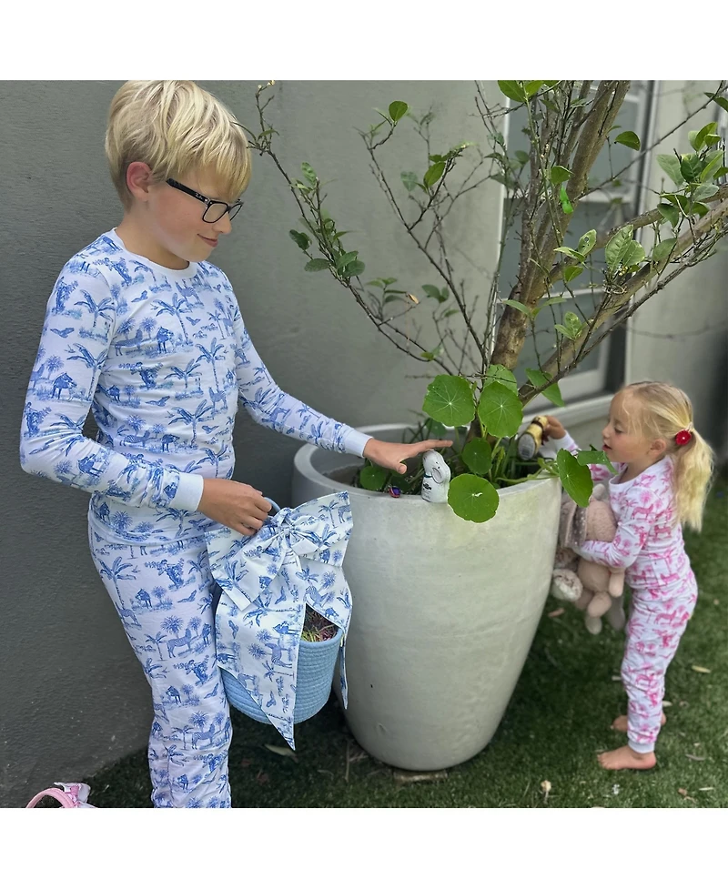 Sant and Abel Kids Skydog Toile Long Pj Set