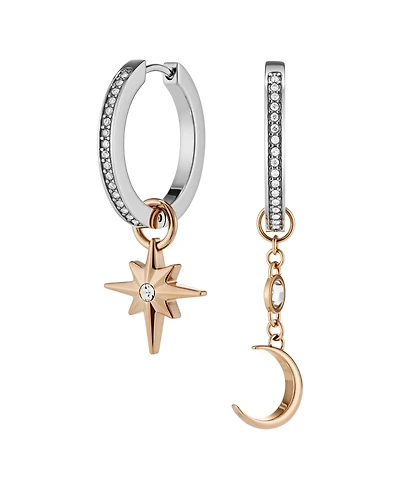 Olivia Burton Celestial Star Rose Gold Tone Stainless Steel Earrings