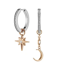 Olivia Burton Celestial Star Rose Gold Tone Stainless Steel Earrings