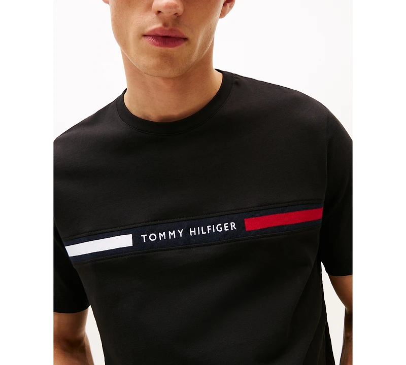 Tommy Hilfiger Men's Chest Insert Logo Short Sleeve T-Shirt