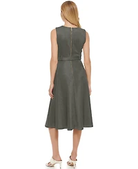 Calvin Klein Women's Sleeveless Midi Dress