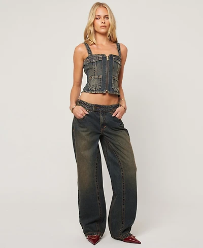 Abrand Women's 99 Utility Hillary Baggy Jeans
