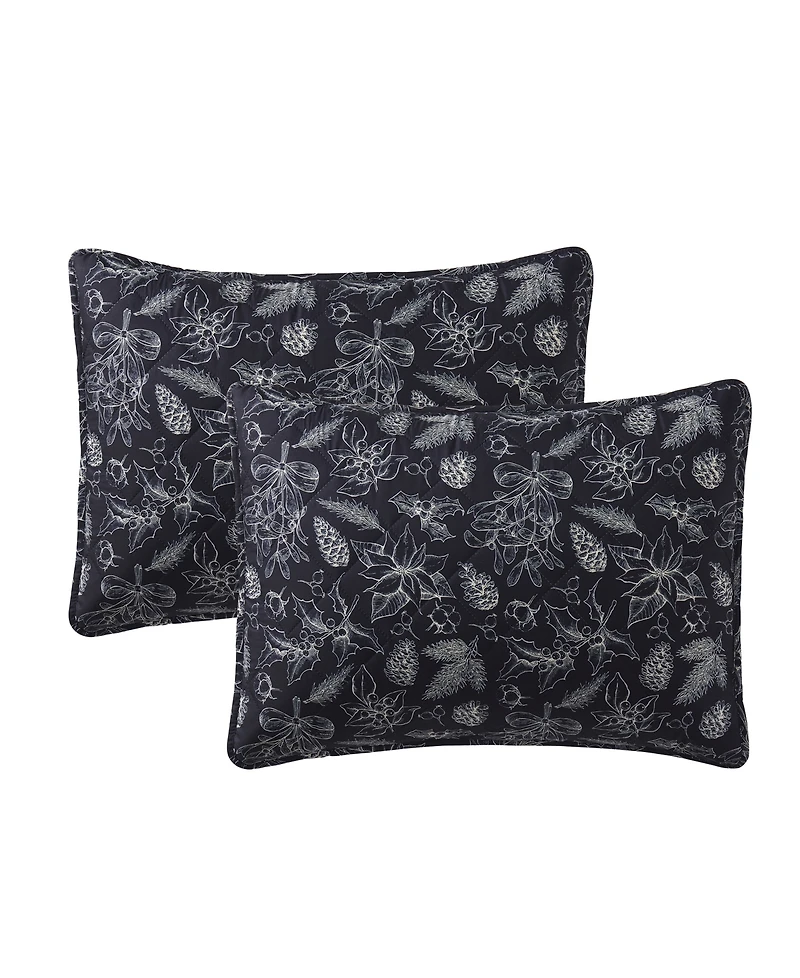 Seventh Studio Merry Sketched 3-Pc. Quilt Set