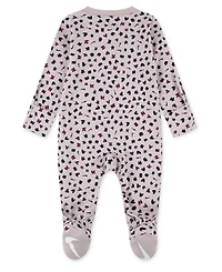 Nike Baby Girls Printed Crewneck Coverall