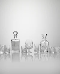 Waterford Connoisseur Lismore Mini Square Decanter & Pair of Tumblers, 16floz