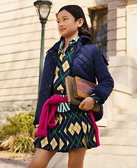 Polo Ralph Lauren Girls 7-16 Mini-Cable Cotton Cardigan