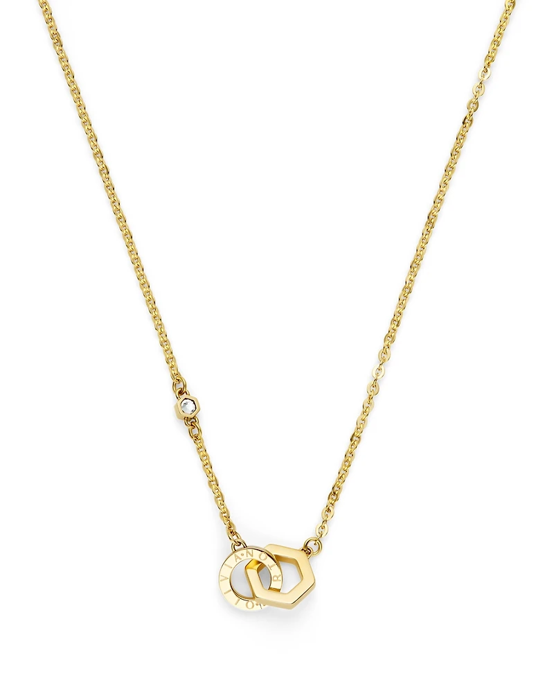 Olivia Burton Interlink Gold Tone Stainless Steel Gift Set