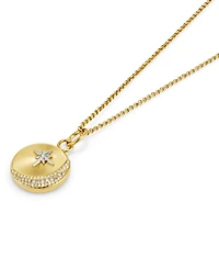 Olivia Burton Celestial Star Gold Tone Stainless Steel Necklace