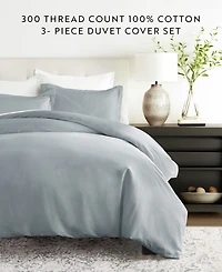 ienjoy Home Ultra Soft Brushed Cotton 3-Pc. Duvet Cover Set, Full/Queen