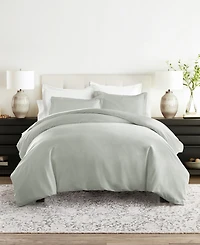 ienjoy Home Ultra Soft Brushed Cotton 3-Pc. Duvet Cover Set