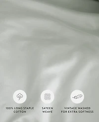 ienjoy Home Ultra Soft Brushed Cotton 3-Pc. Duvet Cover Set, King/California King