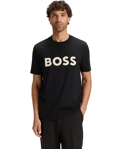 Boss by Hugo Men's 3D Logo Cotton-Jersey T-Shirt