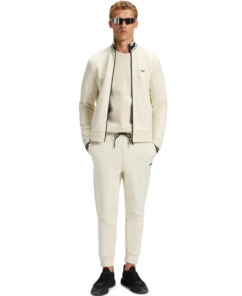 Boss by Hugo Boss Men's Cotton-Blend Tracksuit Bottoms