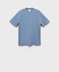 Mango Men's Printed Patch T-Shirt