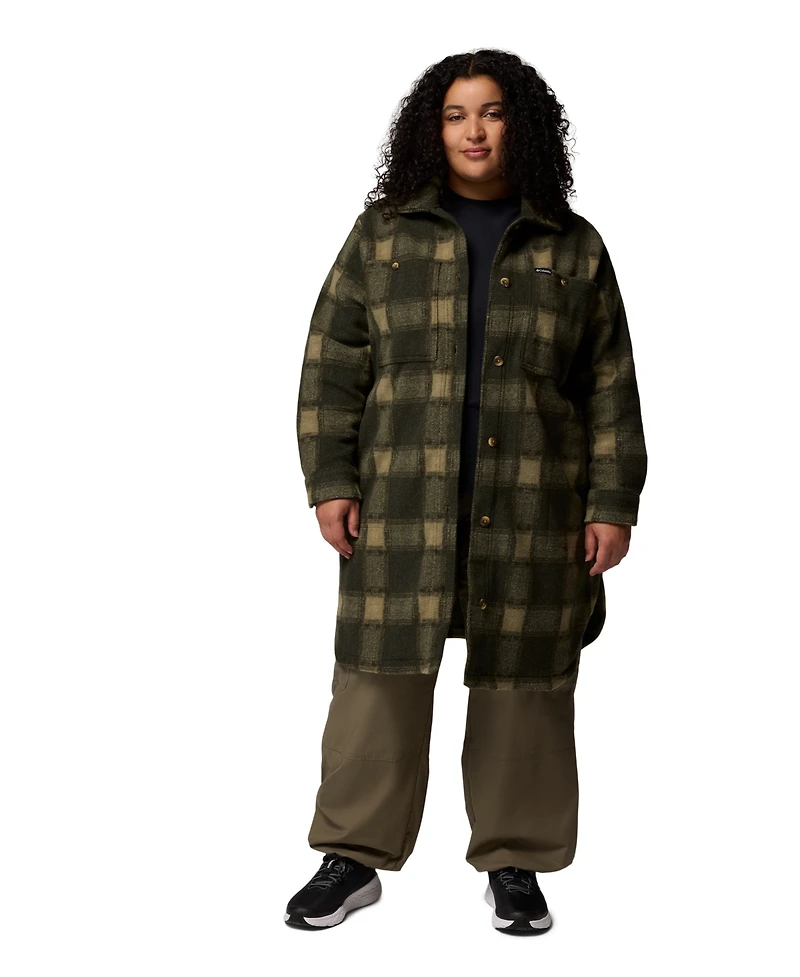 Columbia Plus Wildest Venture Long Fleece Coat