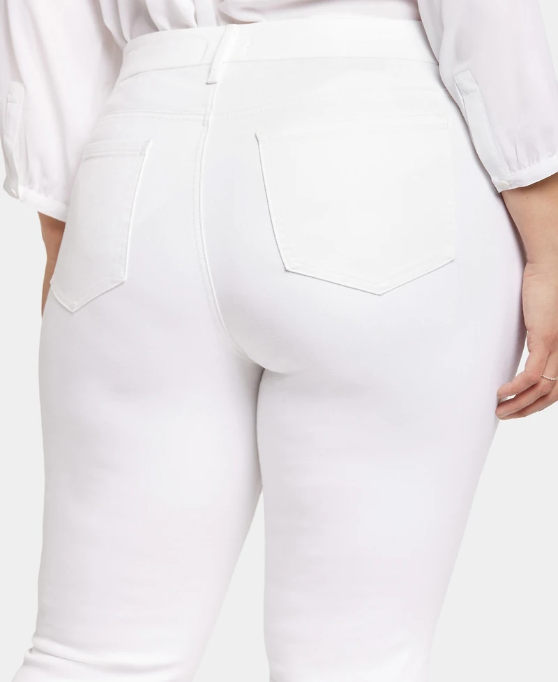 Nydj Plus Waist Match Marilyn Straight Jeans