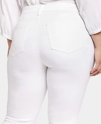 Nydj Plus Waist Match Marilyn Straight Jeans