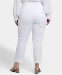 Nydj Plus Margot Girlfriend Pull On Jeans