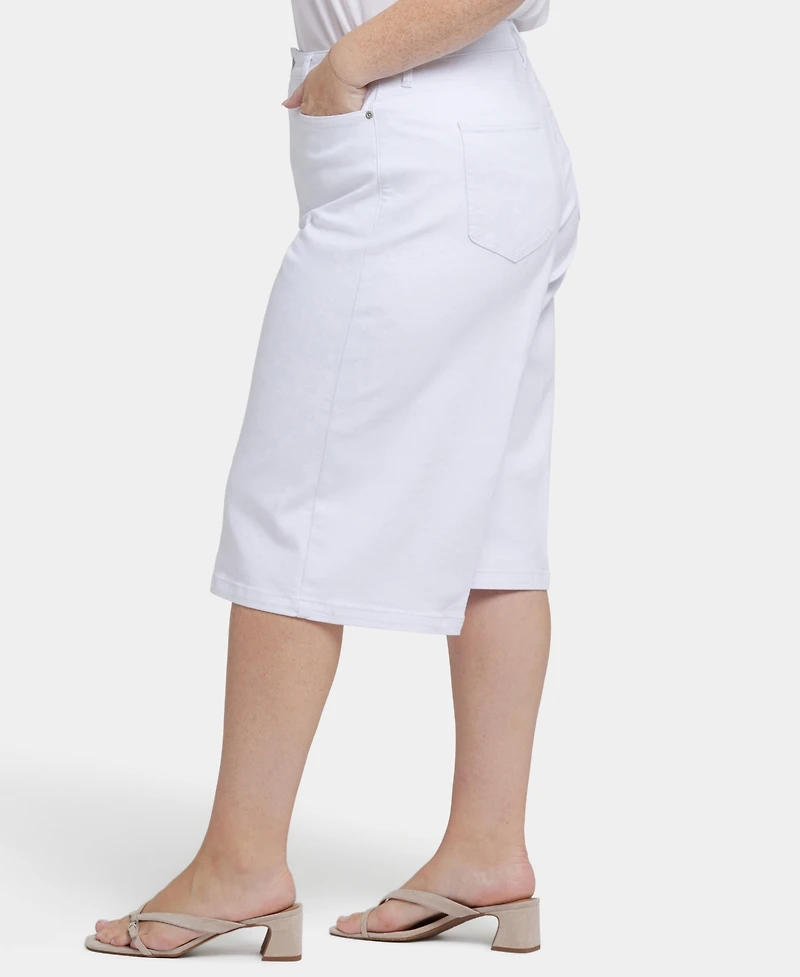 Nydj Plus Amelia Culotte Capri Jeans