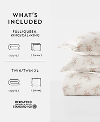 ienjoy Home Rustic Retreat All Season 3-Pc. Duvet Cover Set, King/California King