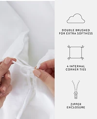 ienjoy Home Timeless Pattern Reversible 3-Pc. Duvet Cover Set