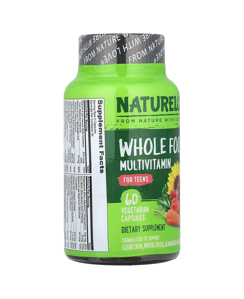 Naturelo Whole Food Multivitamin For Teens
