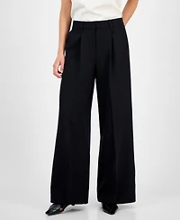 Boss Orange Women's Pleated Wide-Leg Pants