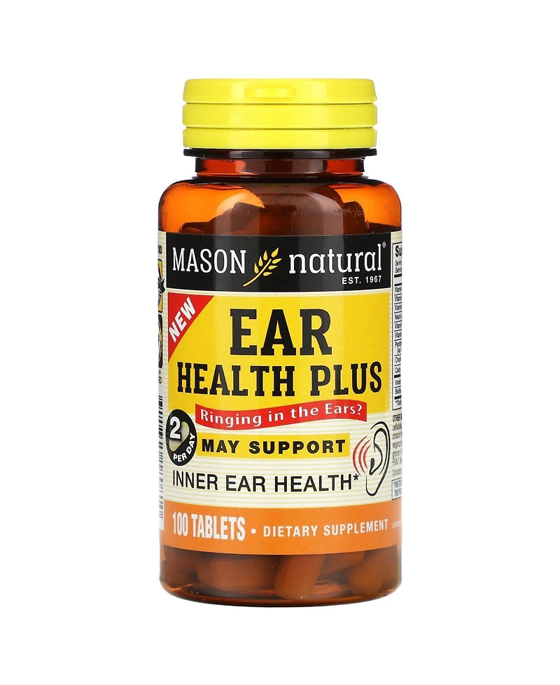 Mason Natural Ear Health Plus