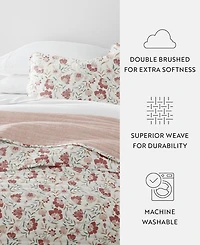 ienjoy Home French Jacobean Reversible 3-Pc. Quilt Set, King/California King