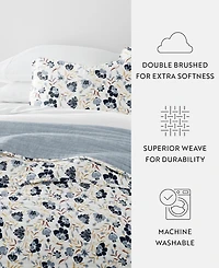 ienjoy Home French Jacobean Reversible 3-Pc. Quilt Set, King/California King