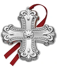 Gorham 2025 Sterling Silver Cross Ornament, 12th Edition