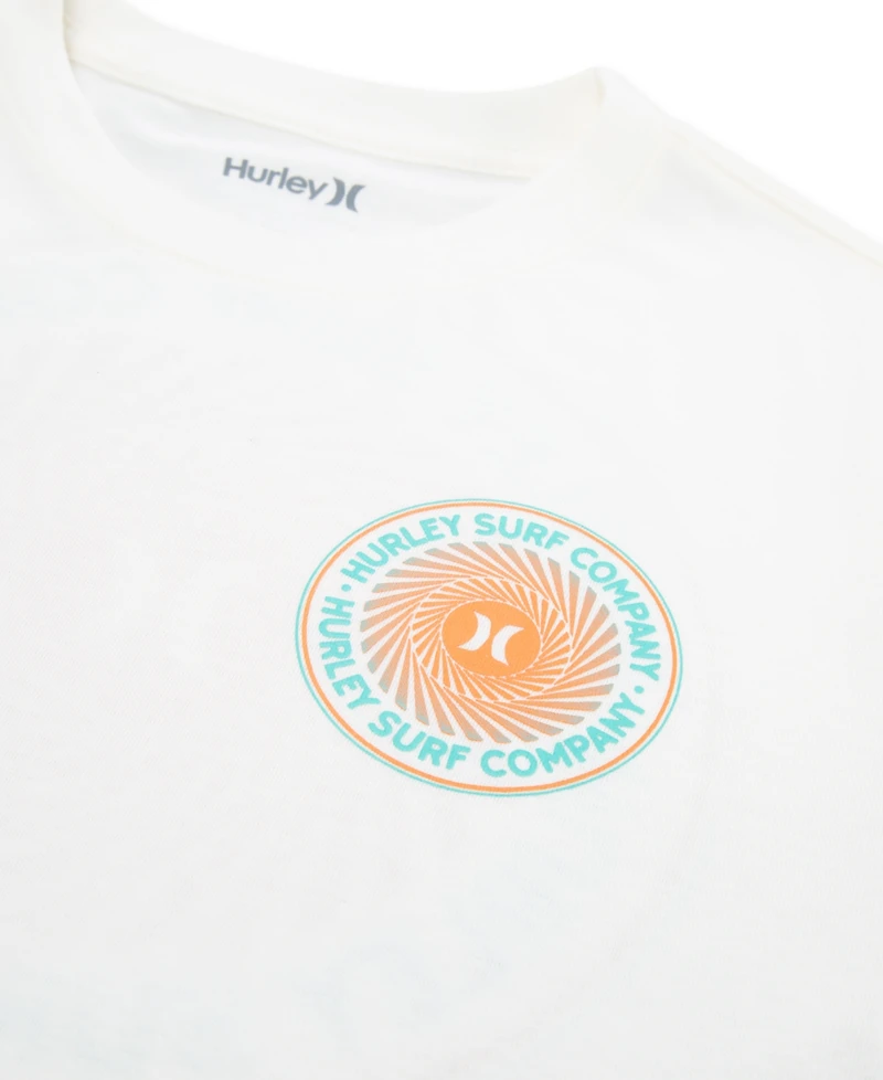 Hurley Big Boys Vortex Crewneck T-Shirt