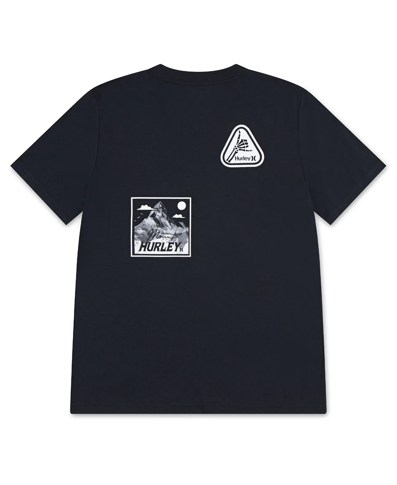 Hurley Big Boys Multi Facet Printed T-Shirt