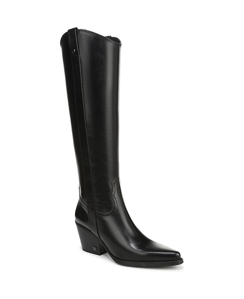 Sam Edelman Women's Wyatt Wide-Calf Riding Boot