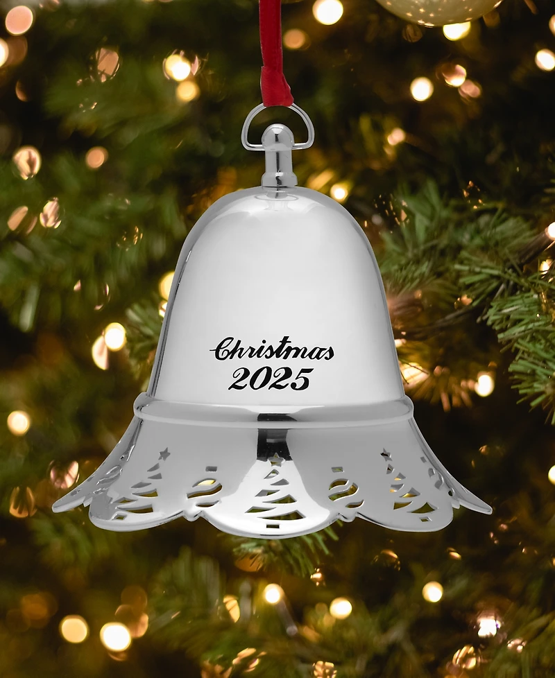 Towle 2025 Silver-Plated Musical Bell Ornament, 45th Edition