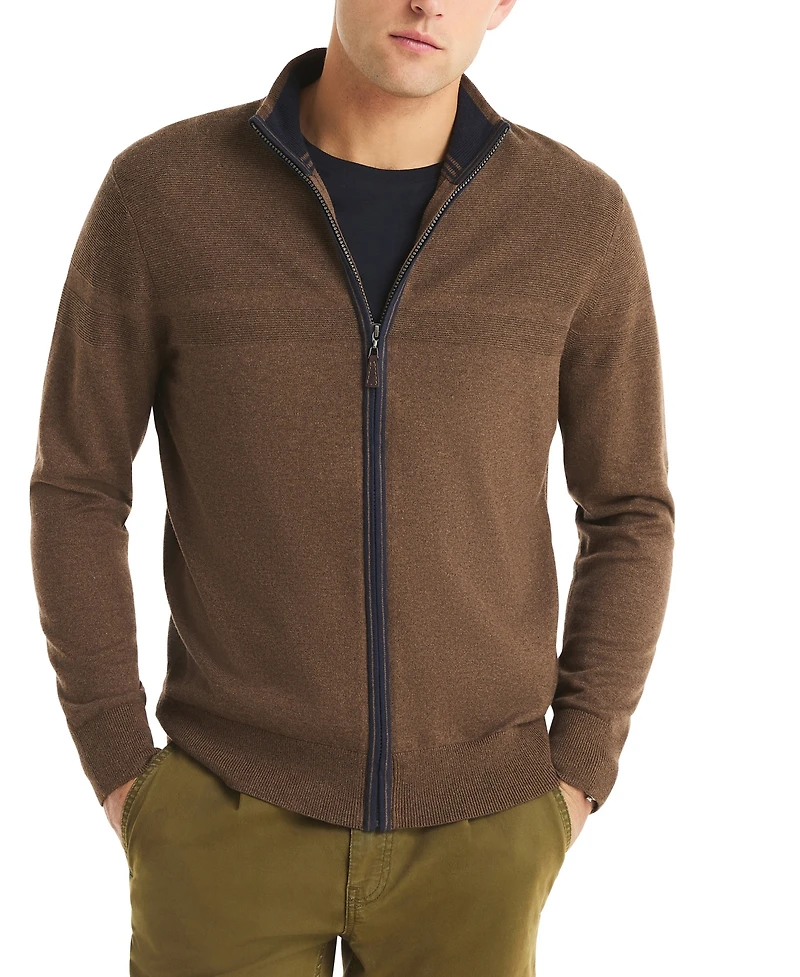 Nautica Men's Performance Mock Neck Sweater