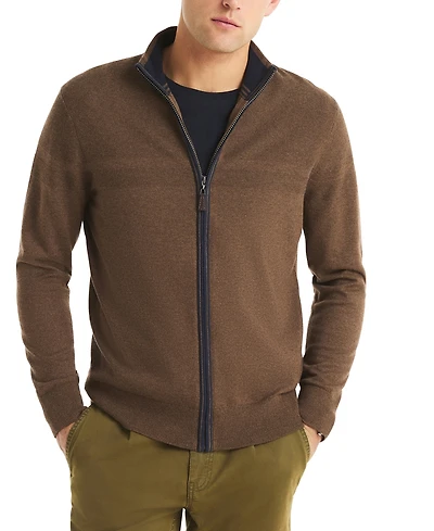 Nautica Men's Performance Mock Neck Sweater
